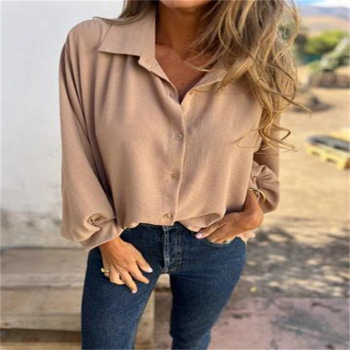 Chemise Chic à Boutons – Style Minimaliste & Moderne