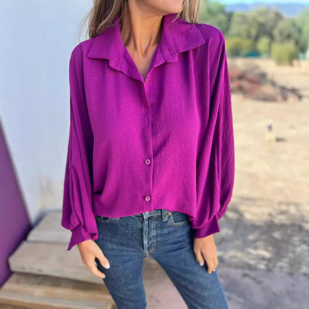 Chemise Chic à Boutons – Style Minimaliste & Moderne