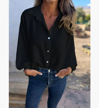 Chemise Chic à Boutons – Style Minimaliste & Moderne