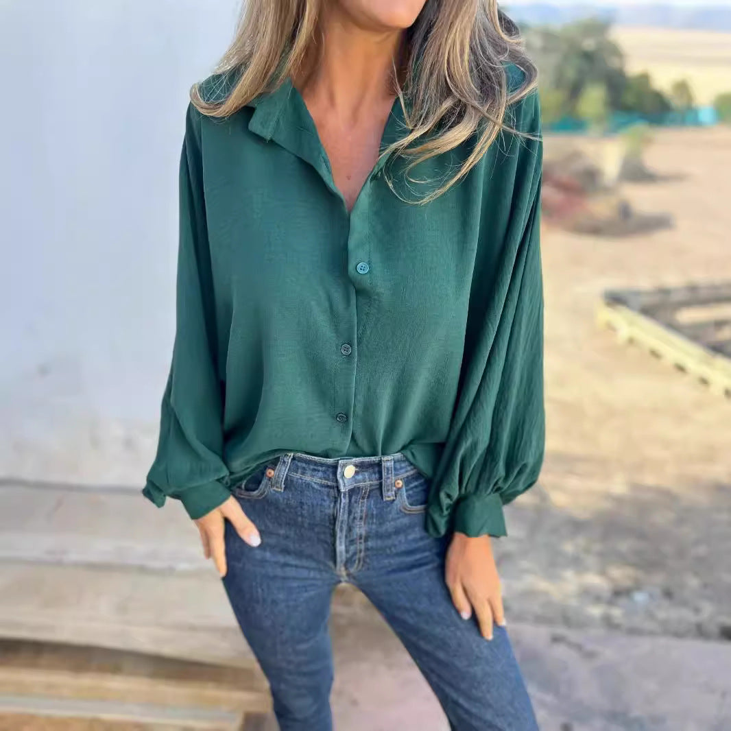 Chemise Chic à Boutons – Style Minimaliste & Moderne
