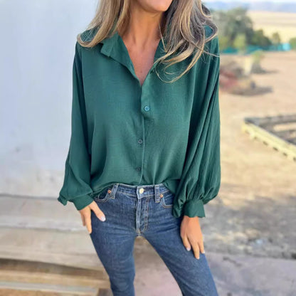 Chemise Chic à Boutons – Style Minimaliste & Moderne