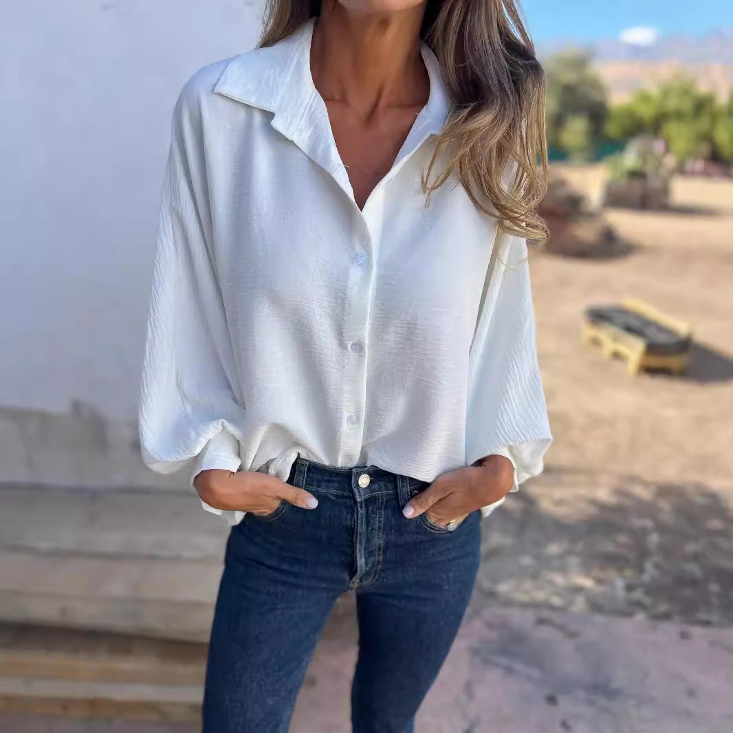 Chemise Chic à Boutons – Style Minimaliste & Moderne