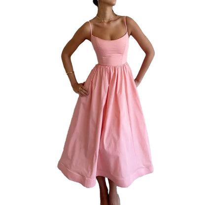 Robe d’Été Fluide à Bretelles – Légère & Féminine